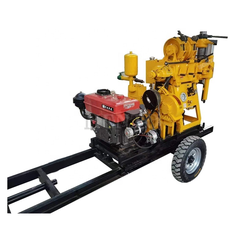 Latest Technology Water Well Drilling Rig 1000 Meters / Swivel For Water Well Drill / Hydraulic Drilling Machine