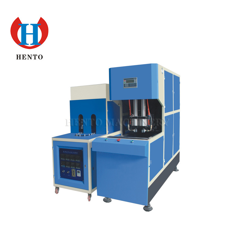 Hot Export Plastic Blow Molding Machine / Semi Automatic Bottle Blowing Machine For Sale