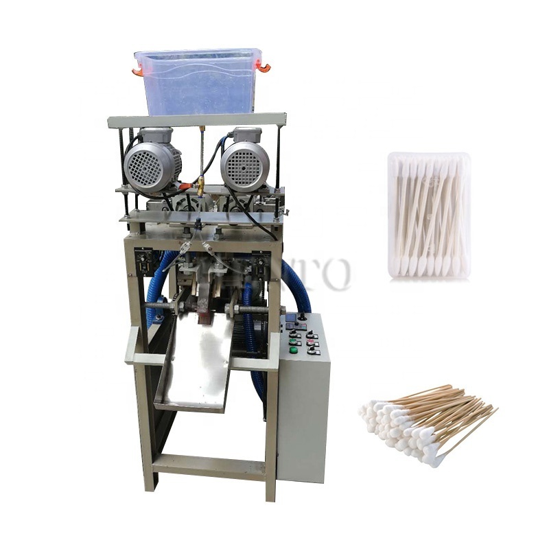 High Productivity Cotton Bud Packing Machines / Machine Cotton Buds / Ear Cleaning Stick Cotton Bud Making Machine For Sale