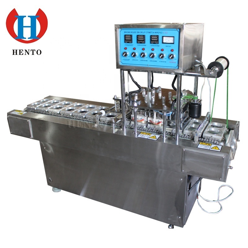 Hot Sale Cup Filling And Sealing Machine Automatic/ Water Cup Filling And Sealing Machine/ K Cup Filling Machine