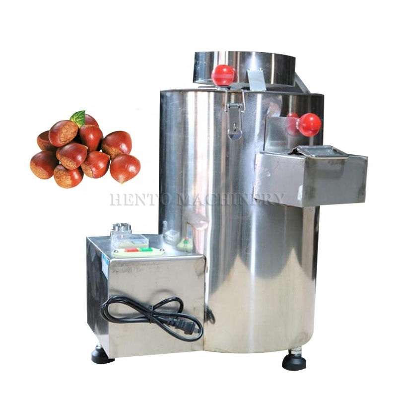 High Efficiency Electric Chestnut Peeler / Chestnuts Organic Peeler / Chestnut Peeling Machine