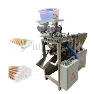 High Productivity Cotton Bud Packing Machines / Machine Cotton Buds / Ear Cleaning Stick Cotton Bud Making Machine For Sale