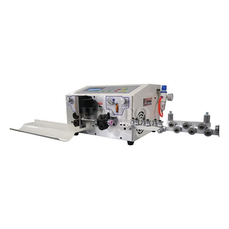 Commercial Wire Stripping Tool / Automatic Wire Stripper Machine / Automatic Wire Cutting And Stripping Machine