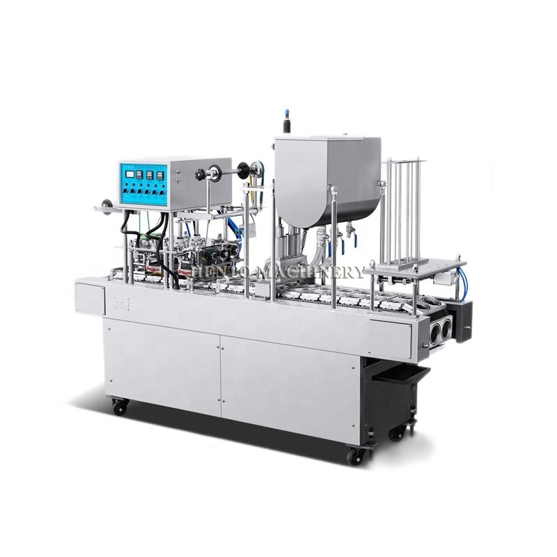 Hot Sale Cup Filling And Sealing Machine Automatic/ Water Cup Filling And Sealing Machine/ K Cup Filling Machine