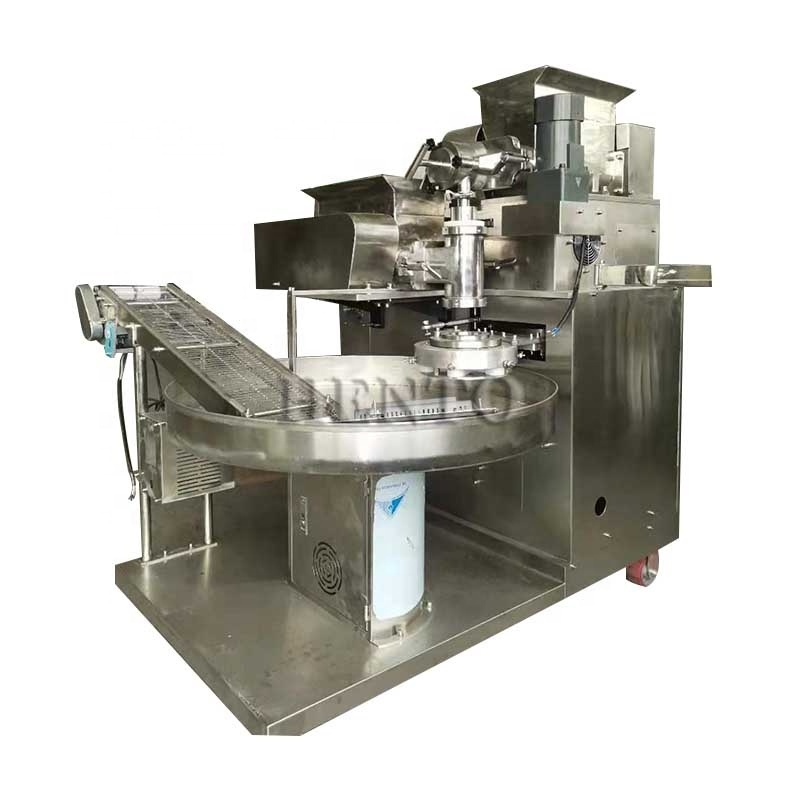 Industrial Mochi Ice Cream Processing Line / Mochi Ice Cream Forming Machine / Sweet Mochi Ice Cream Machine