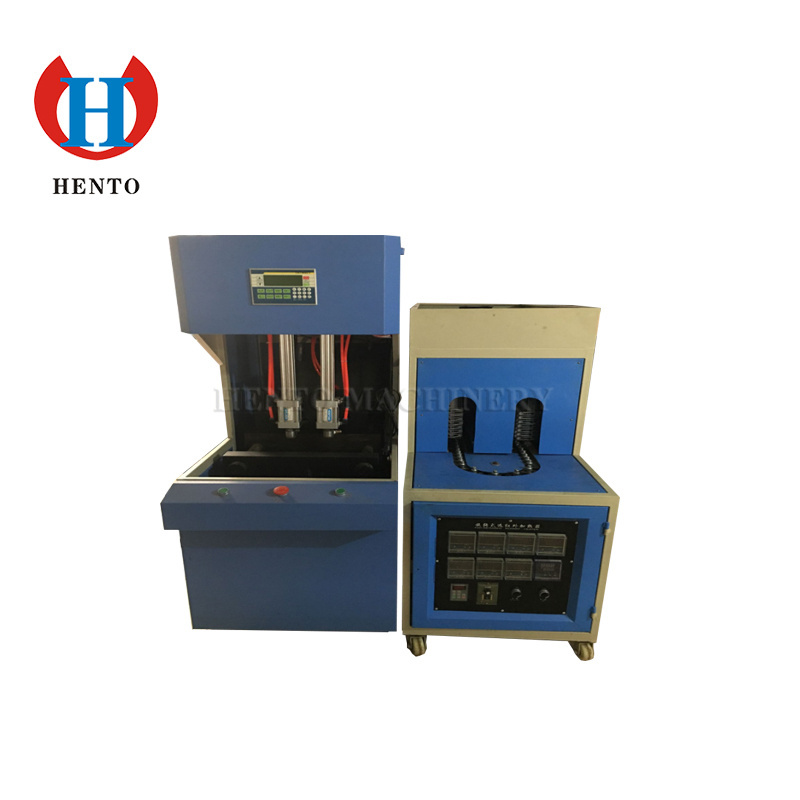 Hot Export Plastic Blow Molding Machine / Semi Automatic Bottle Blowing Machine For Sale