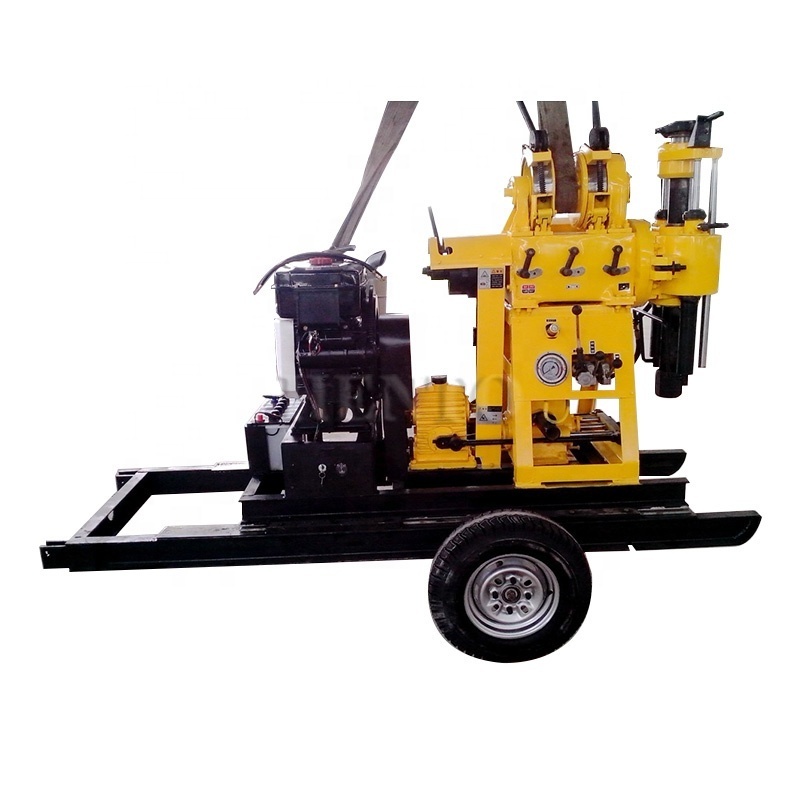 Latest Technology Water Well Drilling Rig 1000 Meters / Swivel For Water Well Drill / Hydraulic Drilling Machine