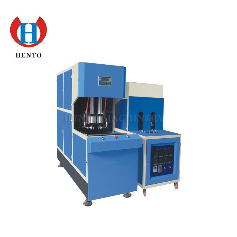 Hot Export Plastic Blow Molding Machine / Semi Automatic Bottle Blowing Machine For Sale