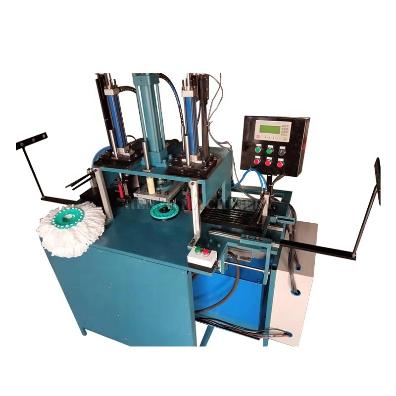 High Efficiency Microfiber Braided Mop Yarn Making Machine / Cotton Mop Head Maker / Mop Making Machine Supplier