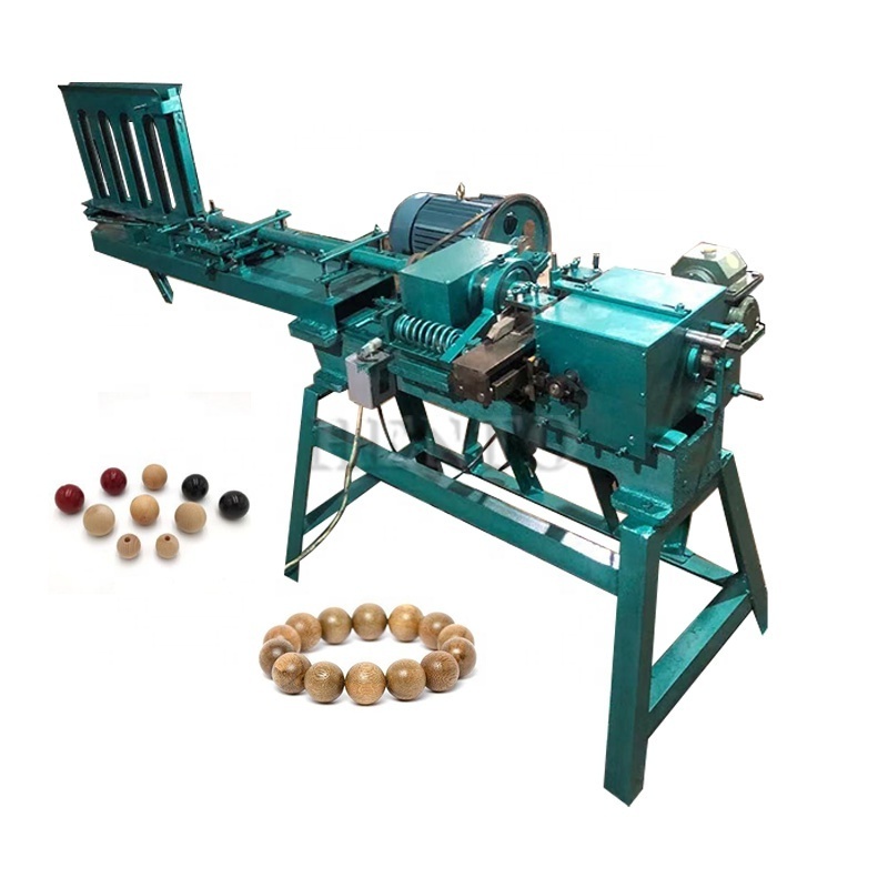 High Quality Red Sandal Wood Bead Making Machine / Wood Beads Carving Shaping Machine / Automatic Wood Bead Making Machine