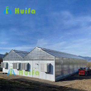 Huifa Blackout Green House Light Dep Greenhouse Hemp Light Deprivation Greenhouse Fully Automated Blackout System