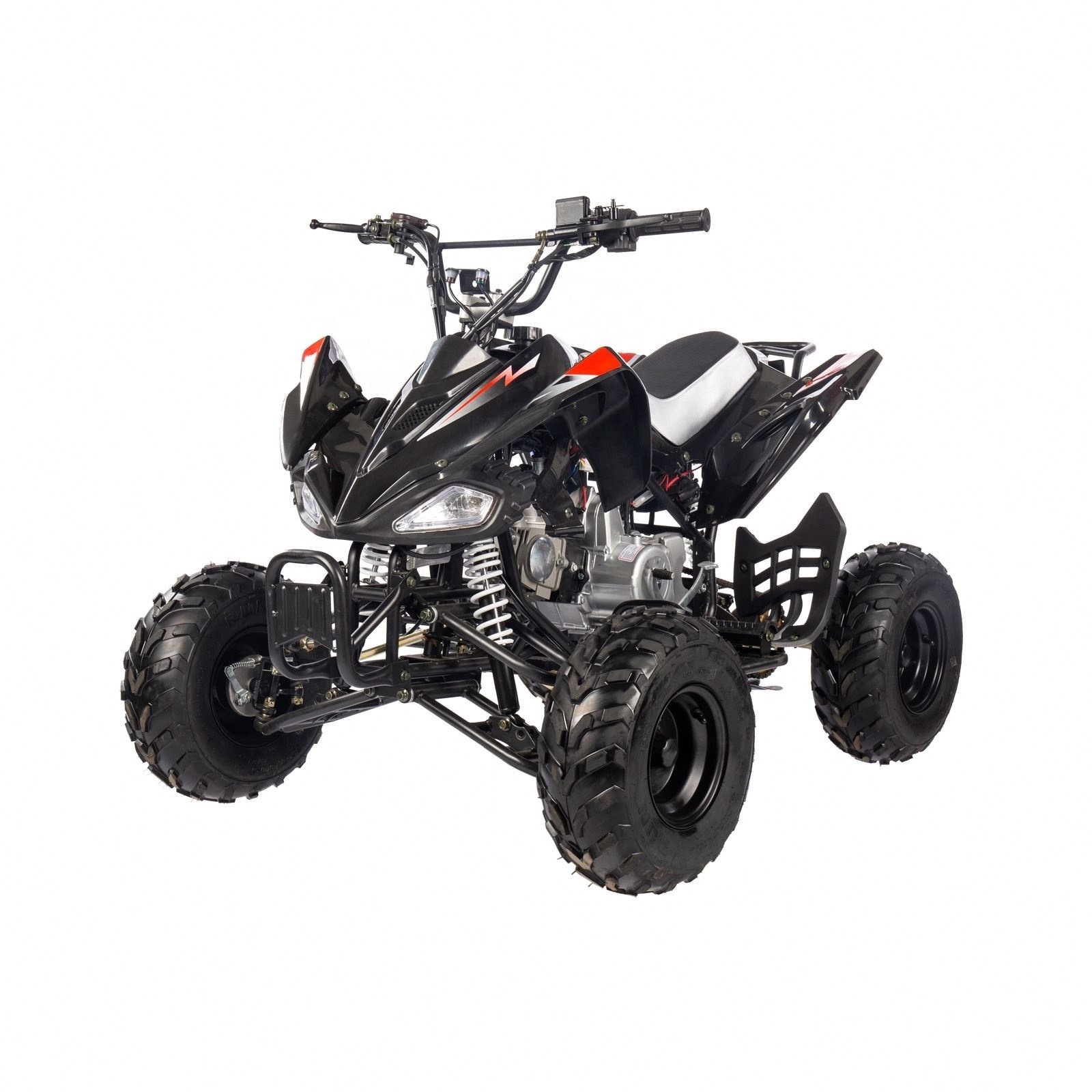 Factory Price 4 Wheel Quad Bike 110CC Stroke Go Kart Chain Drive Farm ATV For 12 Year Old