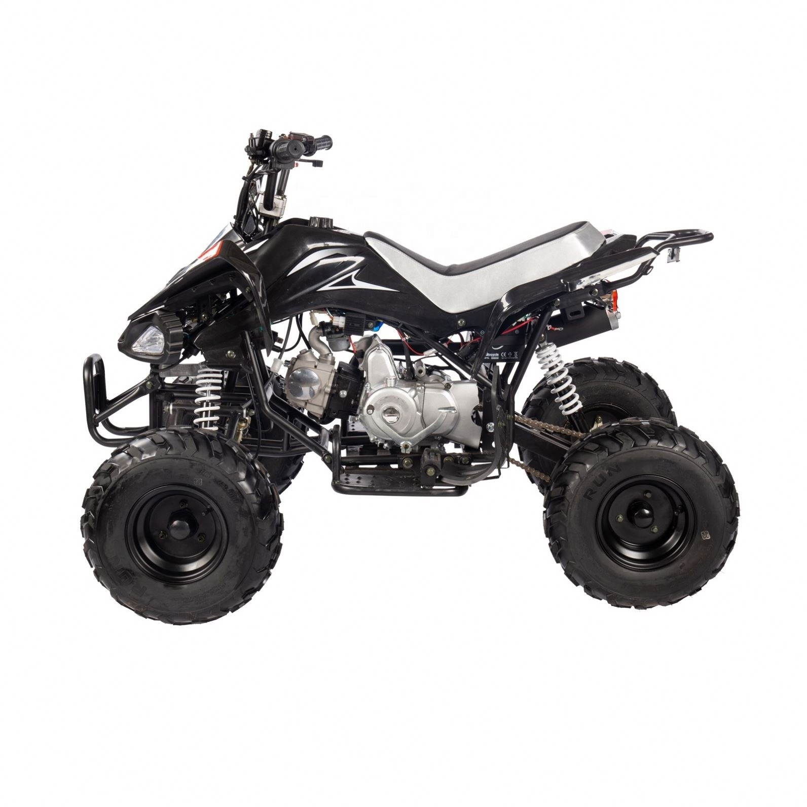 Factory Price 4 Wheel Quad Bike 110CC Stroke Go Kart Chain Drive Farm ATV For 12 Year Old