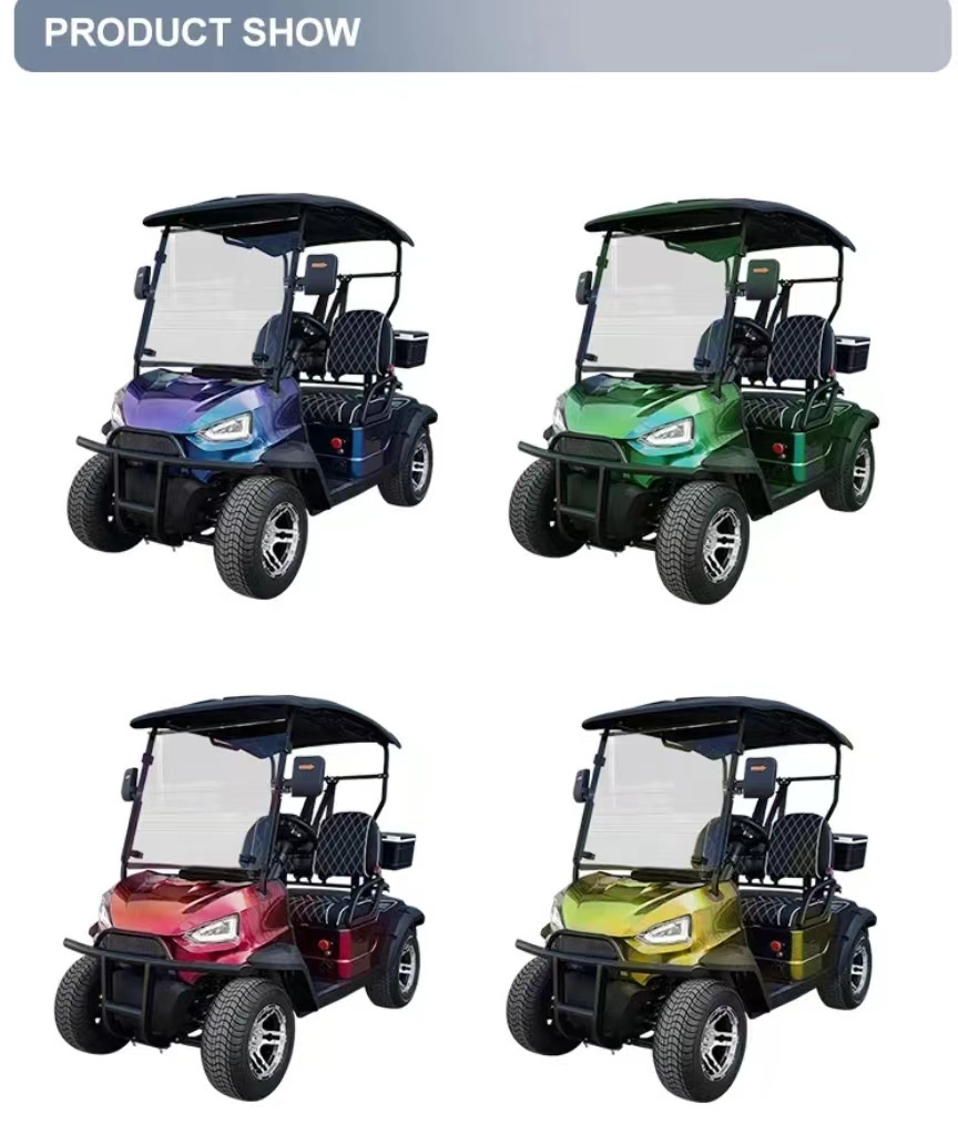 Electric golf cart 2, 4, 6-seater off-road club car for sale