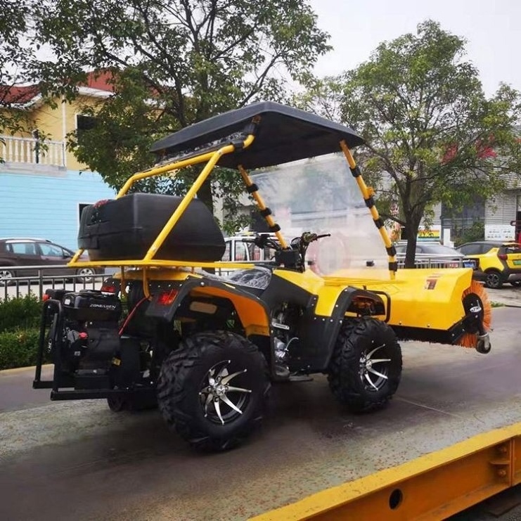 Sweeper Truck With Snow Blower For Tractor Factory Supply