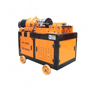 Factory Direct Sales Continuous And Dense Hydraulic 16-36Mm Rebar Thread Rolling Machine Grape Leaves With High Speed