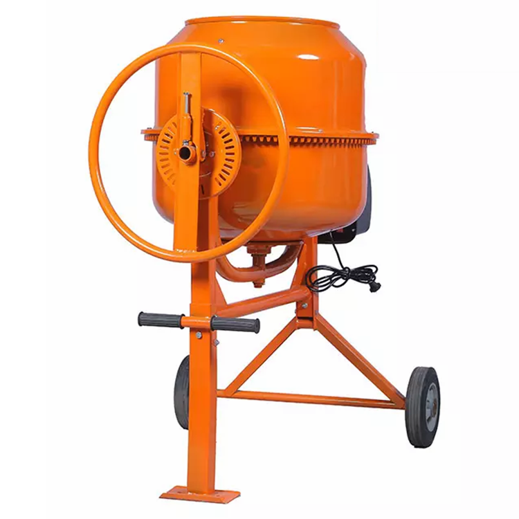 Hot selling Mini Small Diesel Gasoline Portable concrete pan mixer