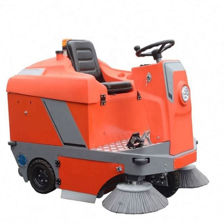 Battery Operated Industry Electric Floor Scrubber Rider Dryer Ride On Auto