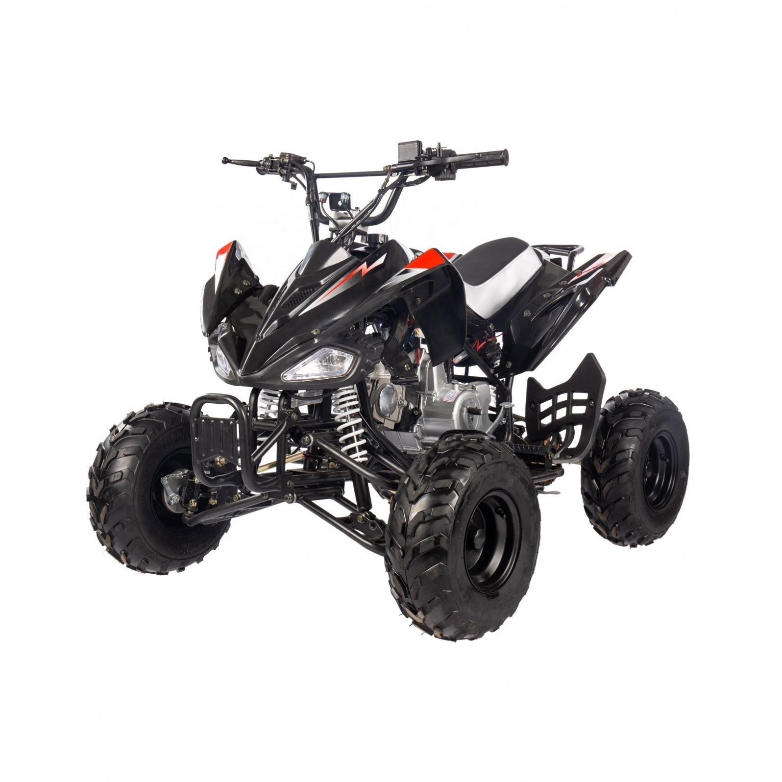 ATVS New Design 110CC Gasoline Cheap 110 CC 4 Wheel Quad Bike Stroke Go Kart Scooter Yongkang Kid ATV Wholesale