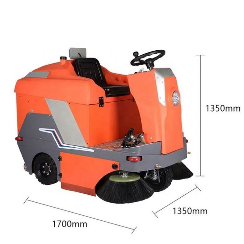 Battery Operated Industry Electric Floor Scrubber Rider Dryer Ride On Auto