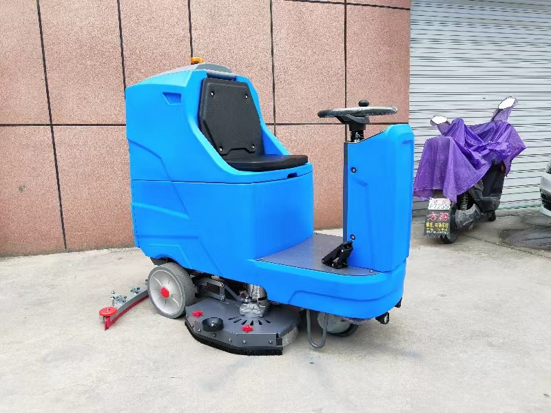 TAN JIE M8  Rride On Floor Scrubber Cleaning Machine Scrubber Dryer Floor Cleaning Machine Equipment Washing Scrubber