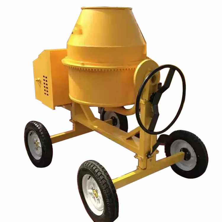 Hot selling Mini Small Diesel Gasoline Portable concrete pan mixer