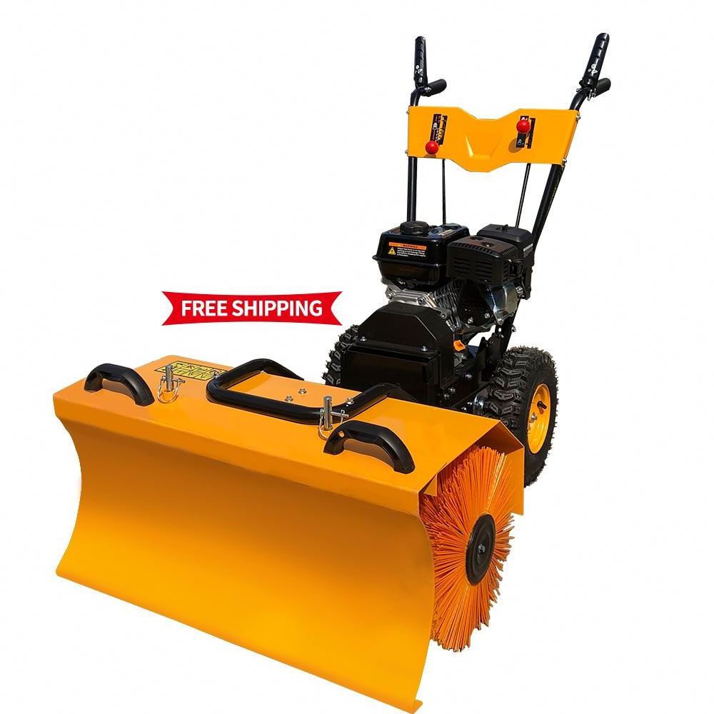 Removing Thickness Walk Behind Broom Rear Snow Blower