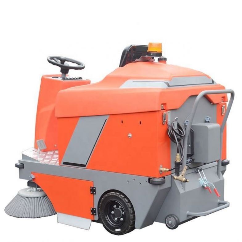 Battery Operated Industry Electric Floor Scrubber Rider Dryer Ride On Auto