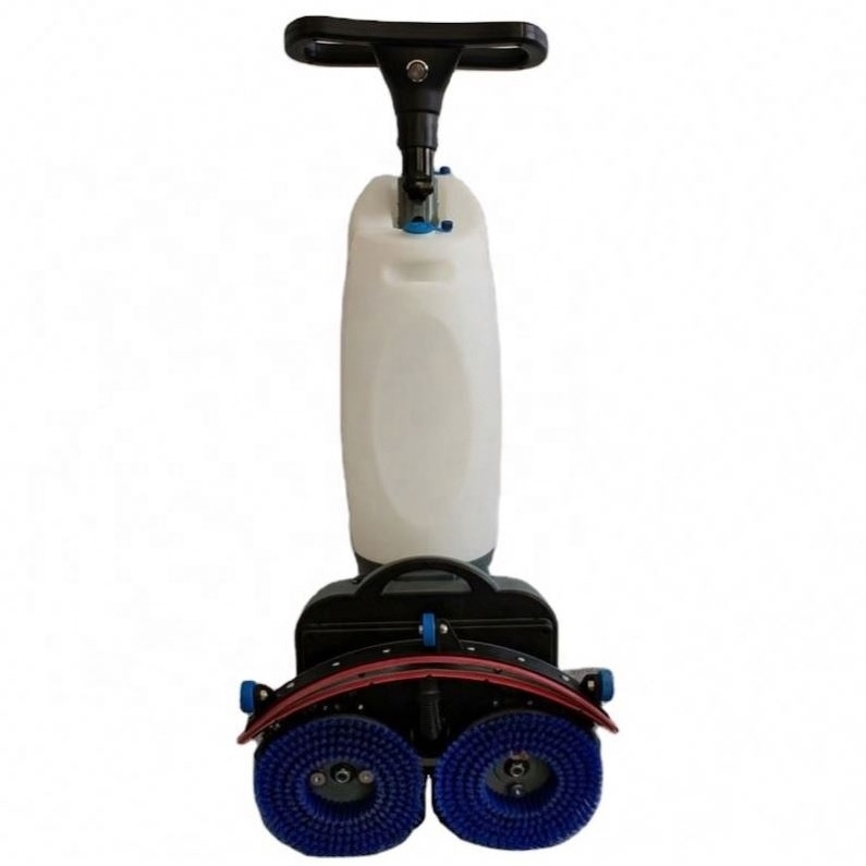 Foot Floor Scrubber Mini Cleaning Battery Sweeper