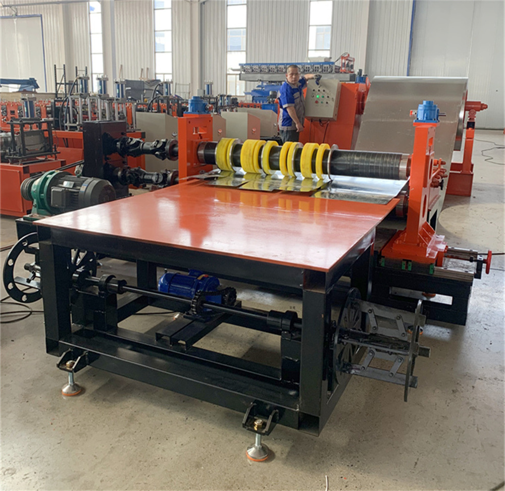 Automatic Straightener Sheet Stainless Steel Coil Leveling Cutting Slitting Machine Production Line Coil Cut to Length Machine