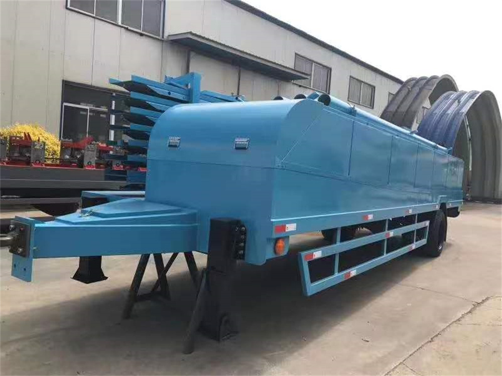 Automatic Steel Construction Trailer Mounted Curve Span Panel K Arch Roof Sheet Cold Bending Roll Forming Machine