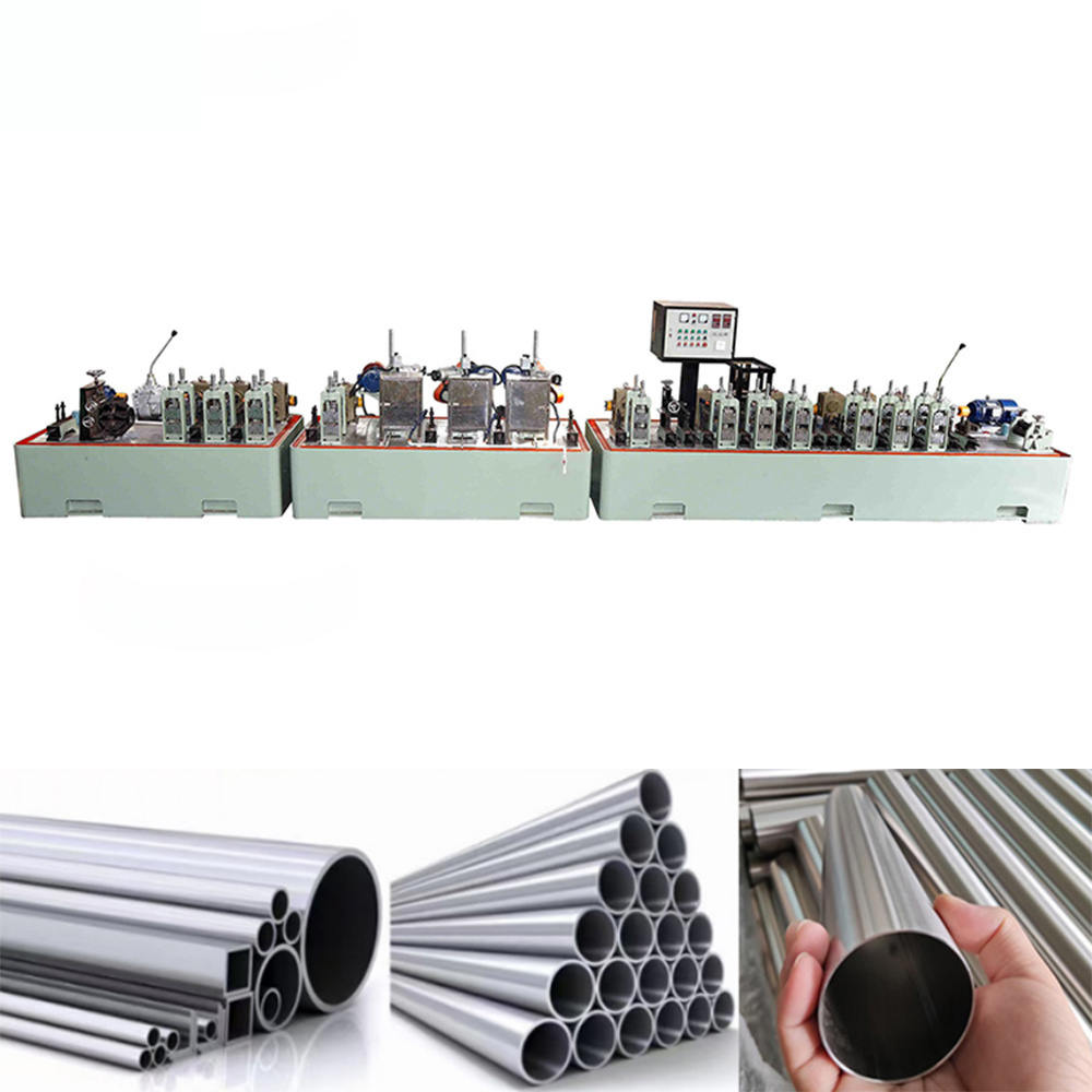 High Frequency Pipe Mill Line Welded Steel Tube Machinery Metal Square Pipe Roll Making Machine For Tube Making Machine