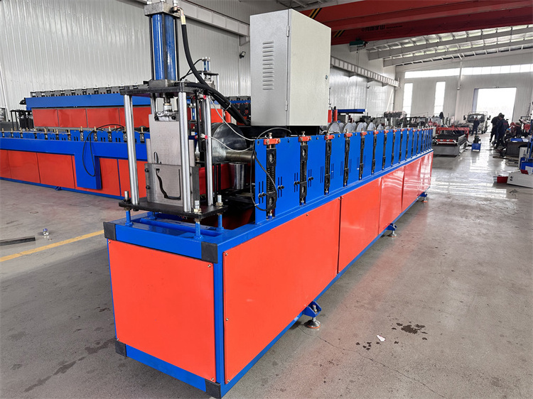 High Performance Galvanized Color Steel Rain Downspout Tube Rain Gutter Pipe Roll Forming Machine