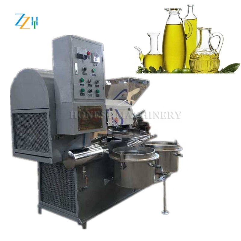 Stainless Steel Peanut Oil Pressing Machine / Olive Oil Cold Press Machine / Press Oil Machine