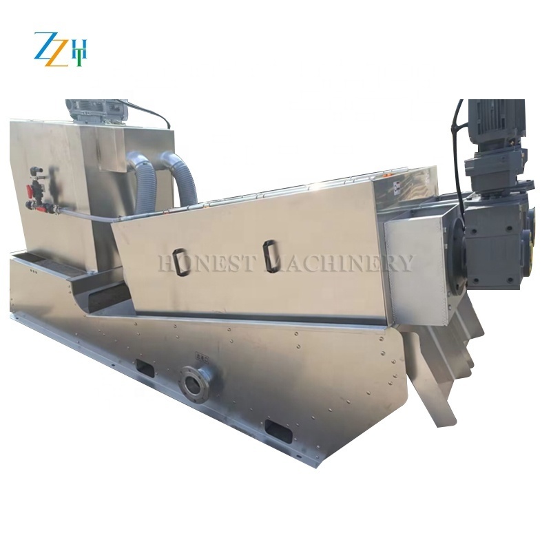 Hot Sale Sludge Dewatering Pressing / Waste Water Sludge Dewatering Press / Stacked Screw Sludge Dewatering Machine