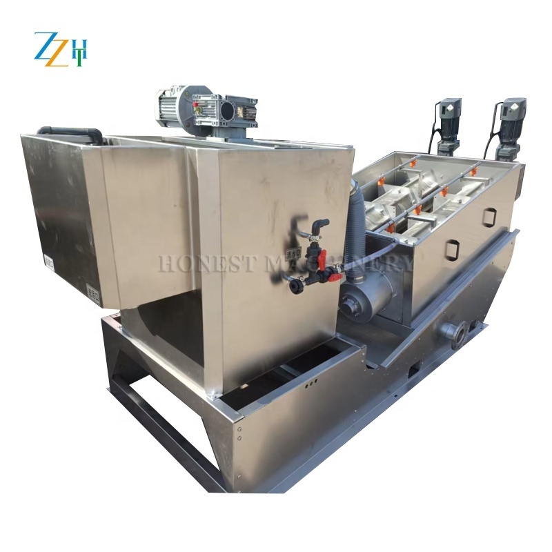 Hot Sale Sludge Dewatering Pressing / Waste Water Sludge Dewatering Press / Stacked Screw Sludge Dewatering Machine