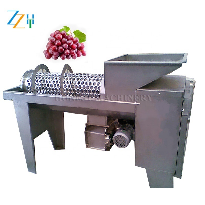 High Quality Grape Stem Removing and Crushing Machine / Grape Crusher Electric / Grapes Pessing Machinery