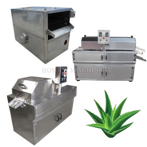 Aloe Vera Processing Machine / Aloe Vera Cutting Machine /  Automatic Peeling Machine For Aloe And Cactus