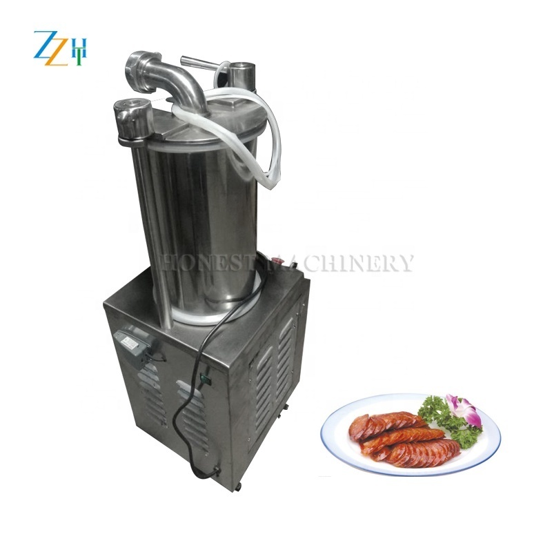 Industrial Sausage Process / Sausage Making Machine Home Use / Hydraulic Sausage Stuffer