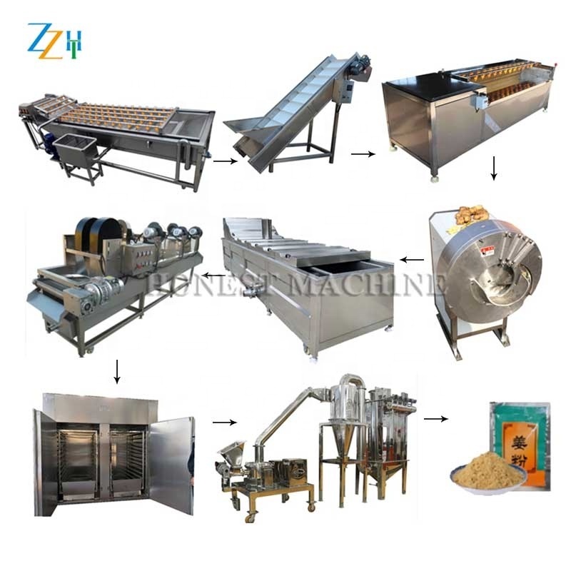 Electric Ginger Machine Press / Ginger Dehydrator Machine / Ginger Washing And Peeling Machine