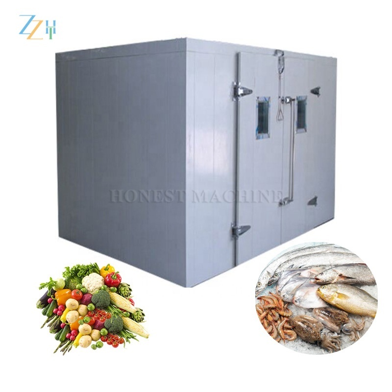 Custom Support Cold Storage Room For Vegetable / Cold Room Storage Modular Cooler For Fish / Big Cold Storage Room