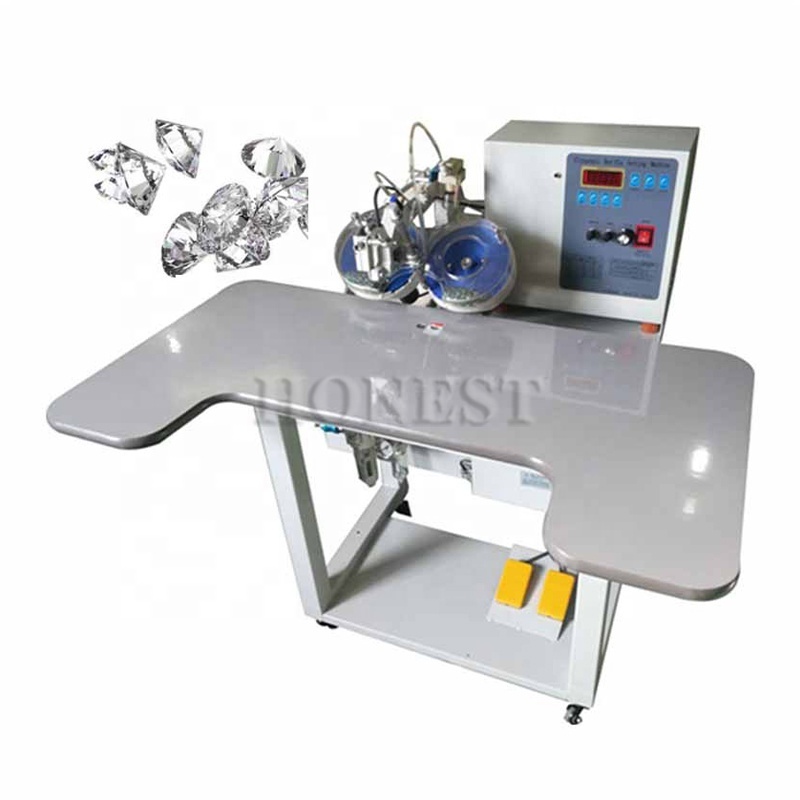 Professional Supplier Use for Dresses Ultrasonic Hot Fix Rhinestone Setting Machine