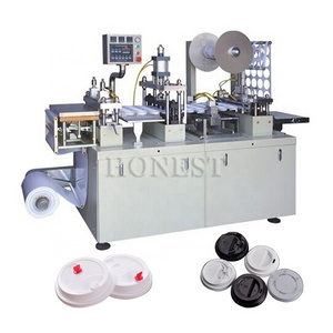 Automatic Plastic Cup Lid Forming Machine / Paper Cup Lid Machine / Coffee Cup Lid Machine