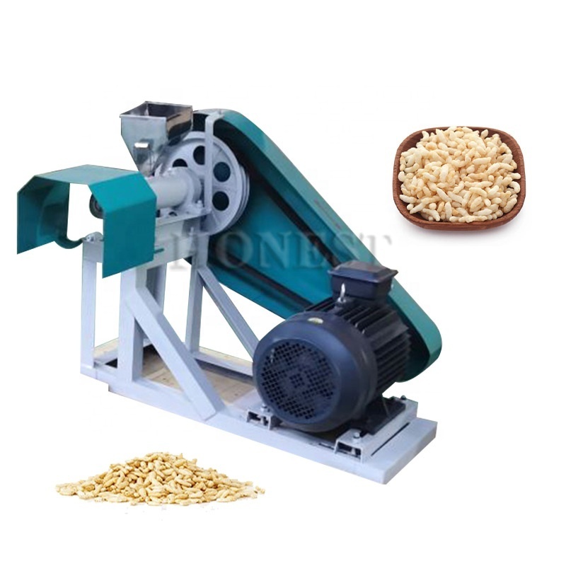 High Quality Corn Pop Puff Snack Making Machine / Corn Puffed Food Extruder Machine / Corn Puff Extruder