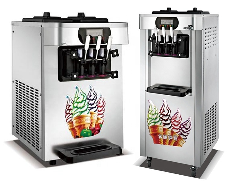 Widely Used Mini Soft Serve ice Cream Machine / Portable Soft Serve Ice Cream Machine / Soft Ice Cream Making Machine