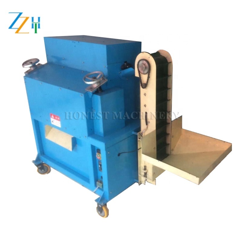 Hot Sale Automatic Black Walnut Cracker Machine / Walnut Cracking Machine / Small Walnut Shell Crusher Machine