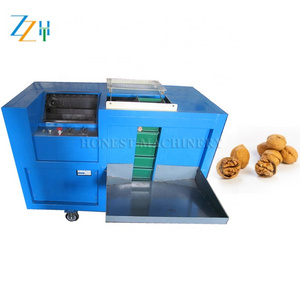 Hot Sale Automatic Black Walnut Cracker Machine / Walnut Cracking Machine / Small Walnut Shell Crusher Machine