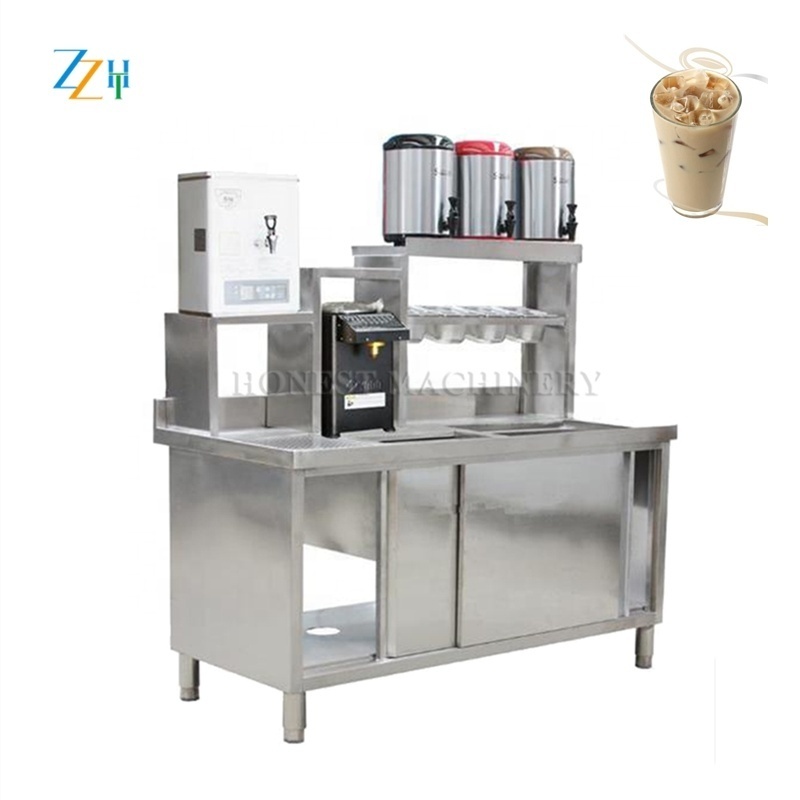 Commercial Automatic Bubble Tea Counter / Popping Boba Machine / Milk Tea Making Machine Price