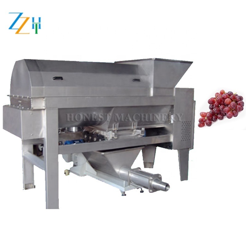 High Quality Grape Stem Removing and Crushing Machine / Grape Crusher Electric / Grapes Pessing Machinery