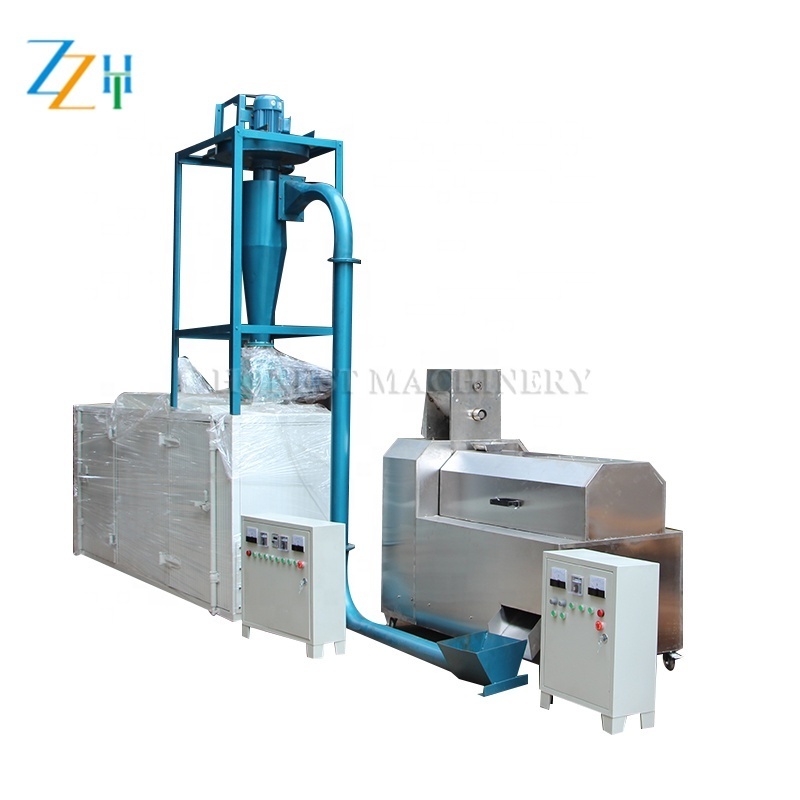 Electric Dry Pet Food Production Line / Pet Food Drying Machine / Animal Feed Pellet Machine